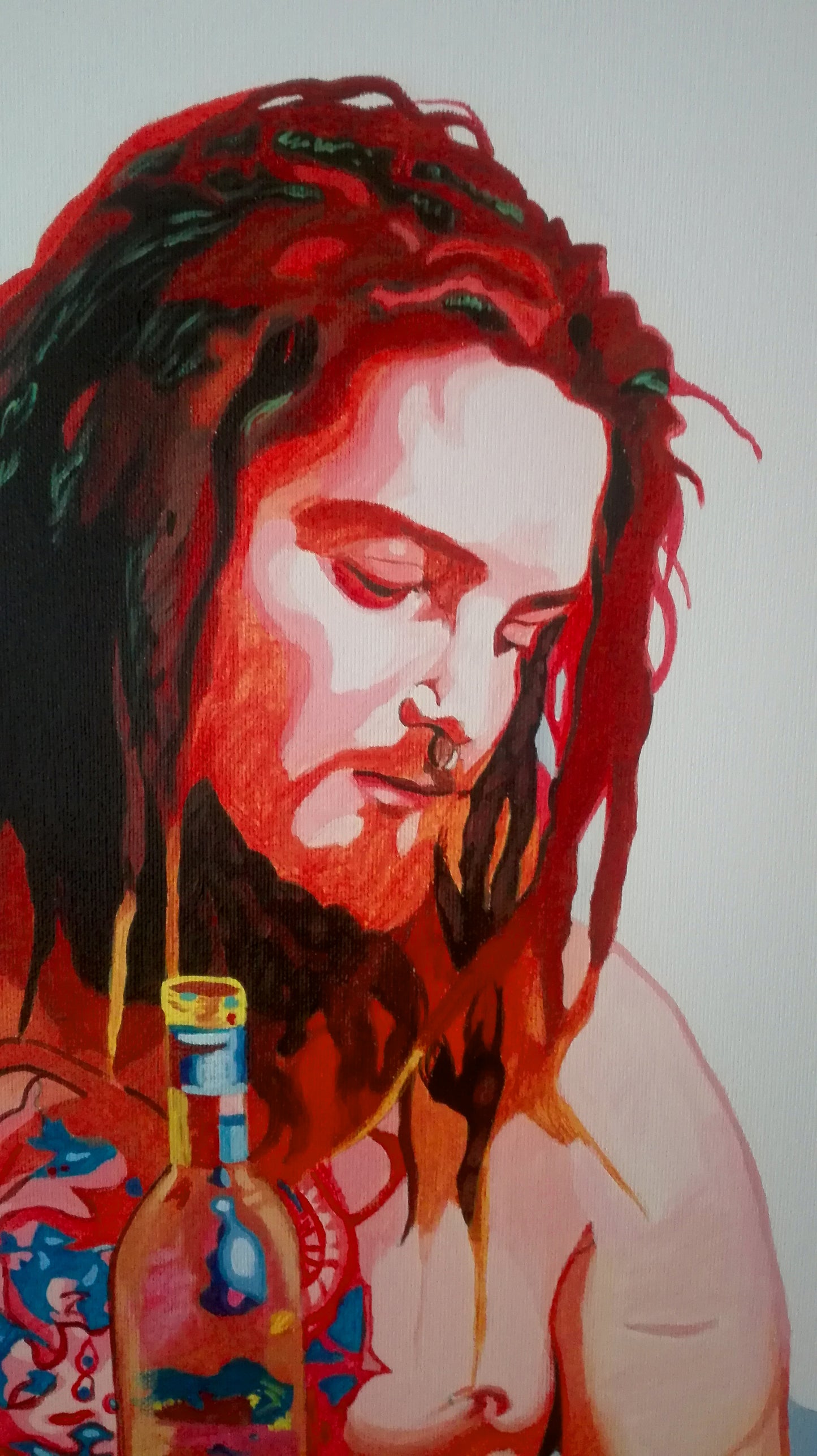 Before the Show - Original Painting - LailaSeidel