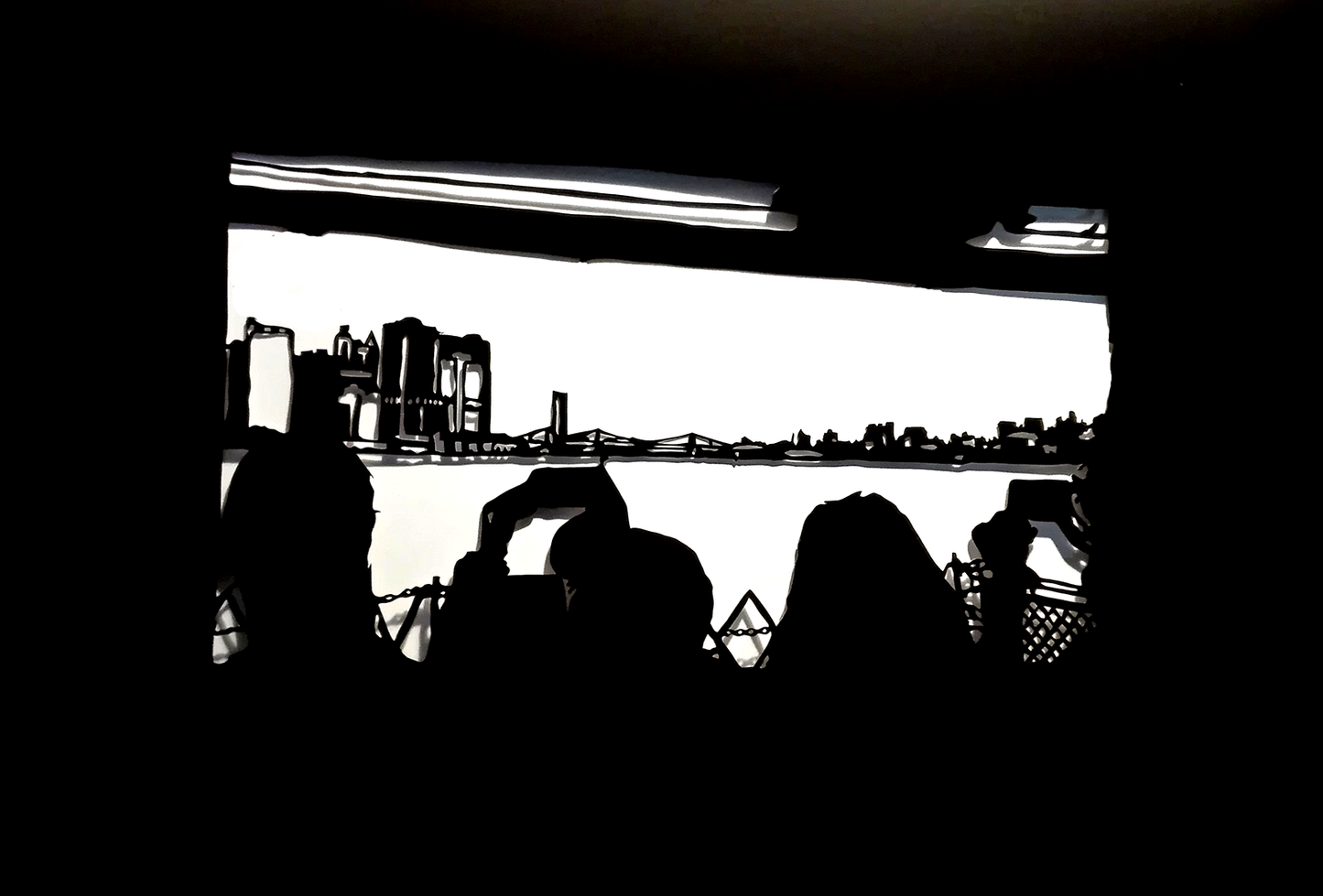 Brooklyn Bridge - Paper Cut - Sold