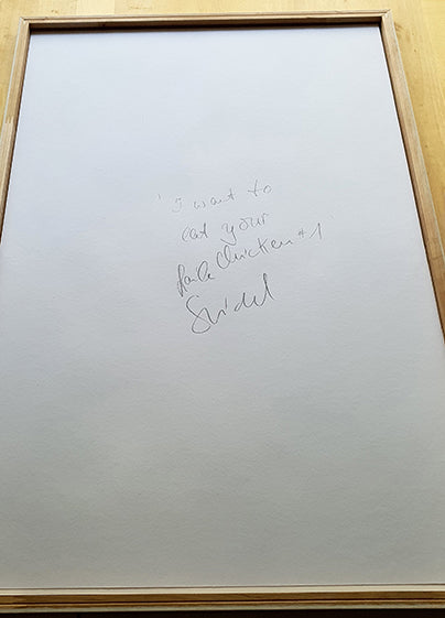 I want to eat your chicken 1 - Paper Cut - LailaSeidel