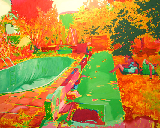 Fishing for inspiration - Original Painting - LailaSeidel