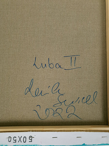 Luba 2 - Original Painting - LailaSeidel