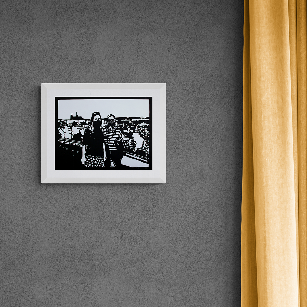 Marketa & me 2020 (version 1) - Paper Cut