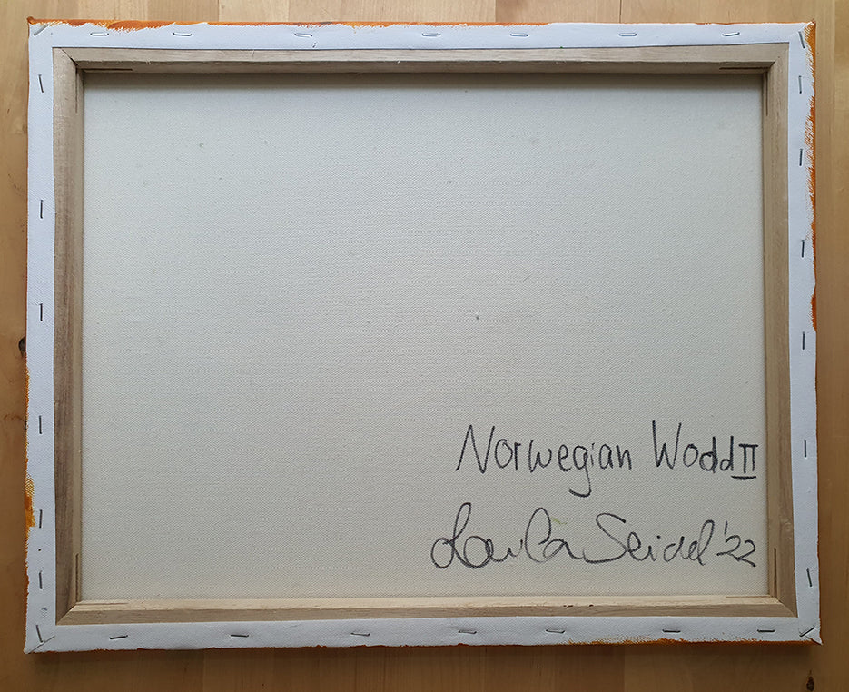 Norwegian Wood 2 - Original Painting - LailaSeidel