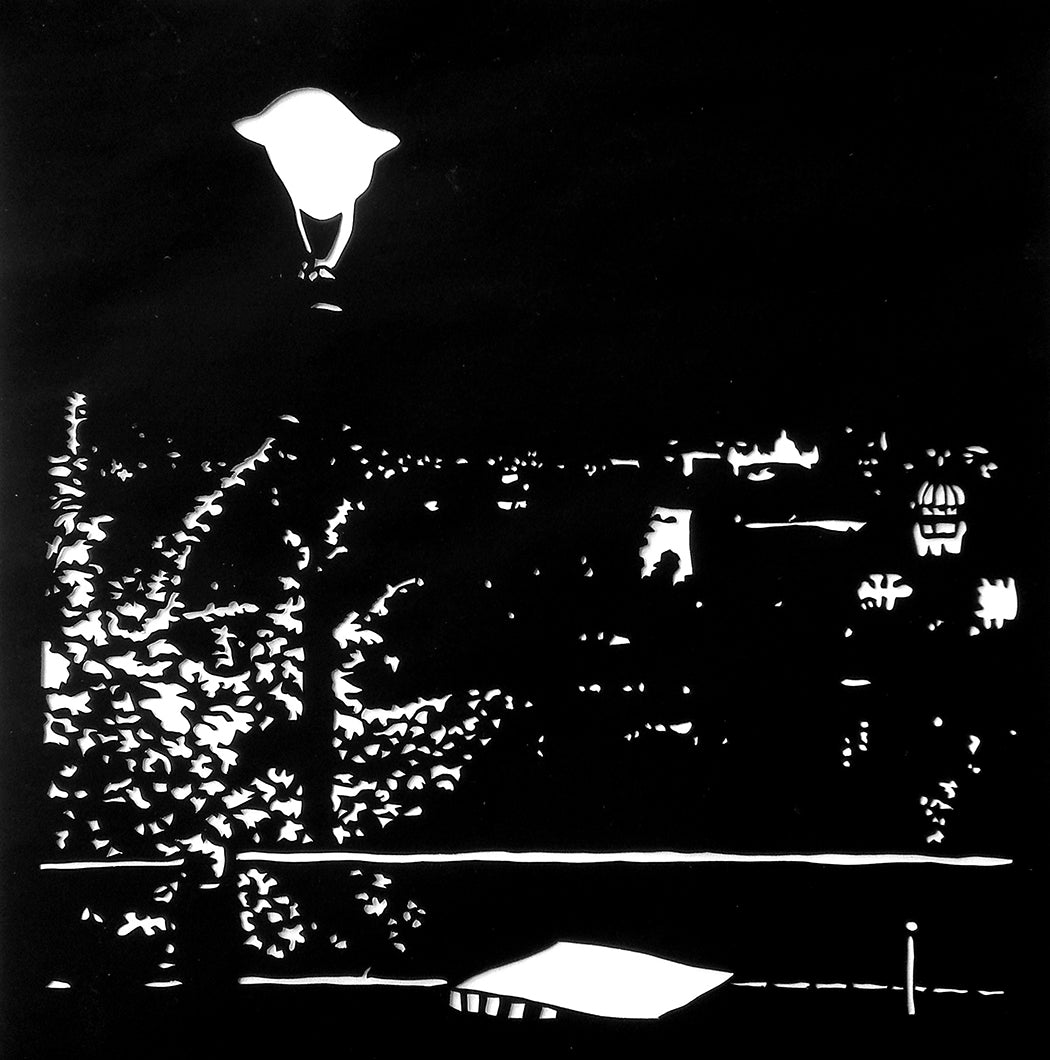 Prague at night 1 - Paper Cut