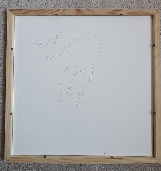 Prague at night 2 - Paper Cut - LailaSeidel