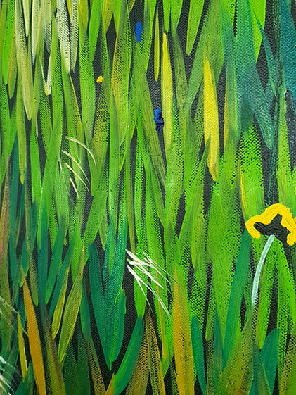 Wildwuchs / Wild Growth 1 - Original Painting - LailaSeidel