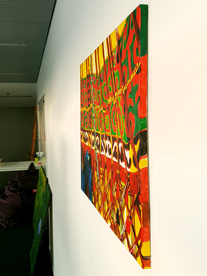 Yurta 1 - Original Painting - LailaSeidel
