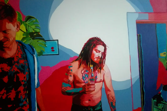 Before the Show - Original Painting - LailaSeidel