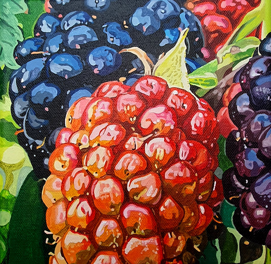 Blackberry - Original Painting - LailaSeidel