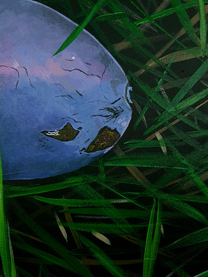 Fallen - Original Painting - LailaSeidel