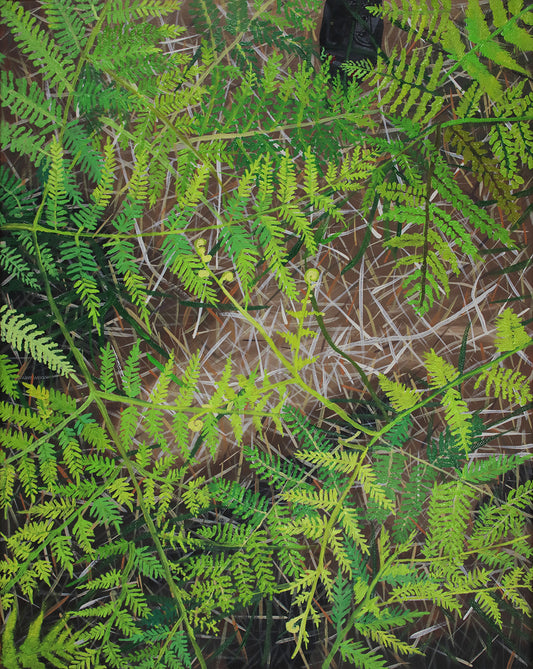 Norwegian Wood 2 - Original Painting - LailaSeidel