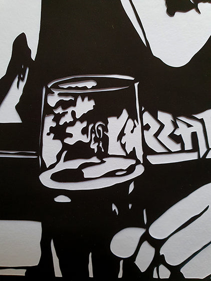 I want to eat your chicken 1 - Paper Cut - LailaSeidel
