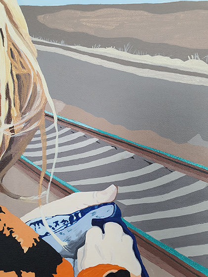 Luba 1 - Original Painting - LailaSeidel