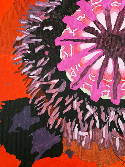 Mohn (Poppy) - Original Painting - LailaSeidel