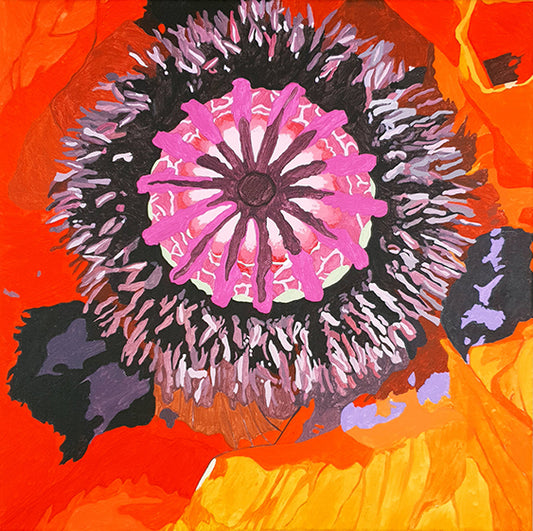 Mohn (Poppy) - Original Painting - LailaSeidel
