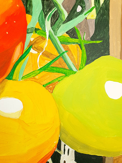 Tomatoes - Original Painting - LailaSeidel